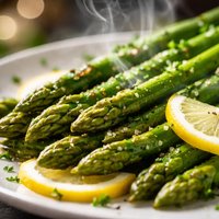 Chilled Lemon Scented Asparagus