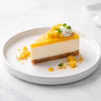 Chilled Mango Cheesecake