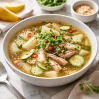 Chilled Pear and Chicken Soup