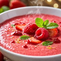 Chilled Raspberry Soup