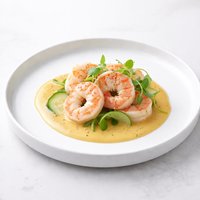 Chilled Shrimp in Chinese Mustard Sauce