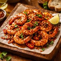 Chilli Garlic Prawns