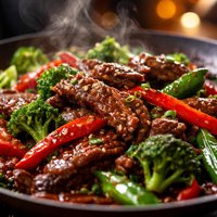 Chilli Jam Beef Stir Fry