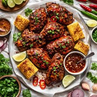 Chilli Scented Barbecued Chicken