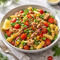 Chilli Tuna Pasta Salad