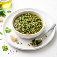 Chimichurri Argentine Parsley Garlic Sauce for Grilled Meats