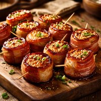 Chinese Bacon Wrapped Scallops