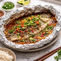 Chinese Baked Fish in Foil