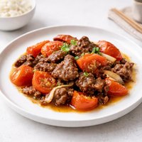 Chinese Beef and Tomatoes