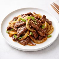 Chinese Beef with Onions