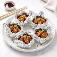 Chinese Chicken in Foil Appetizers