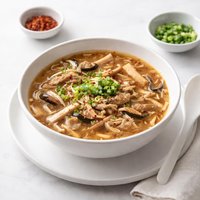Chinese Hot and Sour Soup Lite
