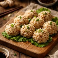Chinese Pearl Balls Appetizers