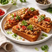 Chinese Style Chicken Toasts