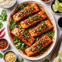 Chinese Style Flavorful Salmon