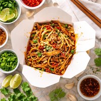 Chinese Take Out Spicy Szechuan Noodles
