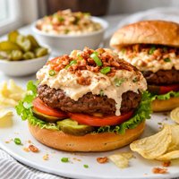 Chip Dip Burgers