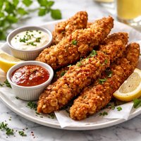 Chipotle and Buttermilk Fried Chicken Fingers