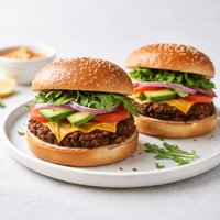 Chipotle Bean Burgers