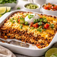 Chipotle Burrito Pie Oamc