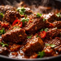 Chipotle Carne Guisada Beef Stew Meat Braised W Chipotle