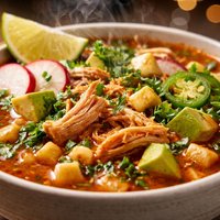 Chipotle Chicken Posole