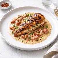 Chipotle Chicken with Tasso Cream Sauce
