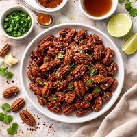 Chipotle Glazed Pecans