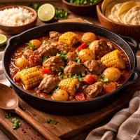 Chock a Pot Pork Stew Latin Fusion
