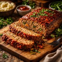 Chock Full of Veggies Meatloaf