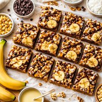 Choco Banana Magic Bars