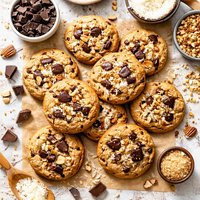 Choco Coco Nut Cookies