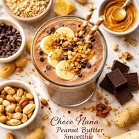 Choco Nana Peanut Butter Smoothie