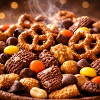 Choco Peanut Butter Snack Mix