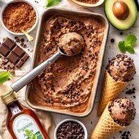 Chocolate Agave Ice Cream