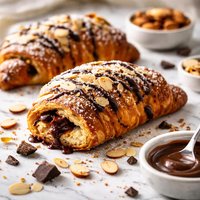 Chocolate Almond Croissant