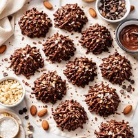 Chocolate Almond Hay Stacks