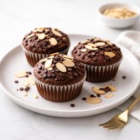 Chocolate Almond Muffins