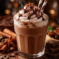 Chocolate and Chai Frappe