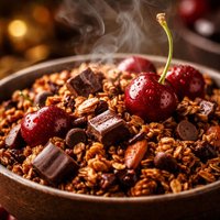 Chocolate and Cherries Granola