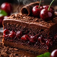 Chocolate and Cherry Torte