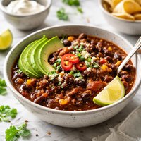 Chocolate and Chipotle Black Bean Chilli