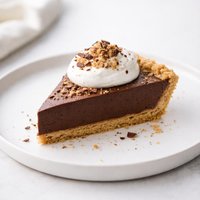Chocolate and Graham Cracker Pie 4 Ww Pts