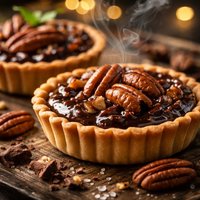 Chocolate and Pecan Tartlets