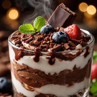 Chocolate and Yoghurt Dessert