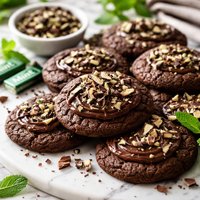 Chocolate Andes Mint Cookies