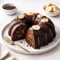 Chocolate Banana Bundt Cake