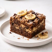 Chocolate Banana Coffee Cake