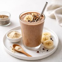 Chocolate Banana Protein Smoothie