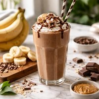 Chocolate Banana Shake Vegan